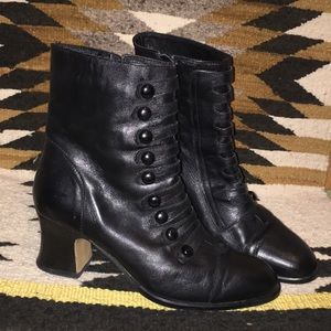 Poppies Victorian style boots